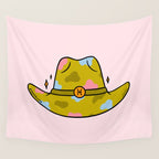 Pisces Cowboy Hat Wall Tapestry Gallery Image 4