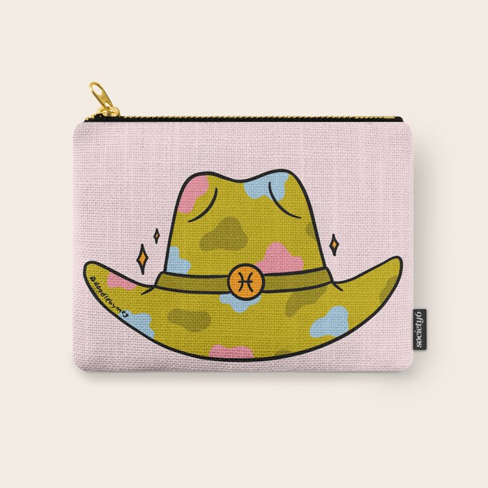 Pisces Cowboy Hat Carry All Pouch Gallery Image 1