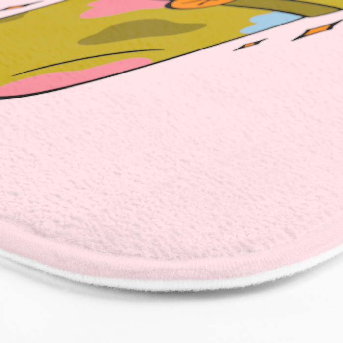 Pisces Cowboy Hat Bath Mat Gallery Image 3