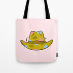 Pisces Cowboy Hat Tote Bag Gallery Image 1