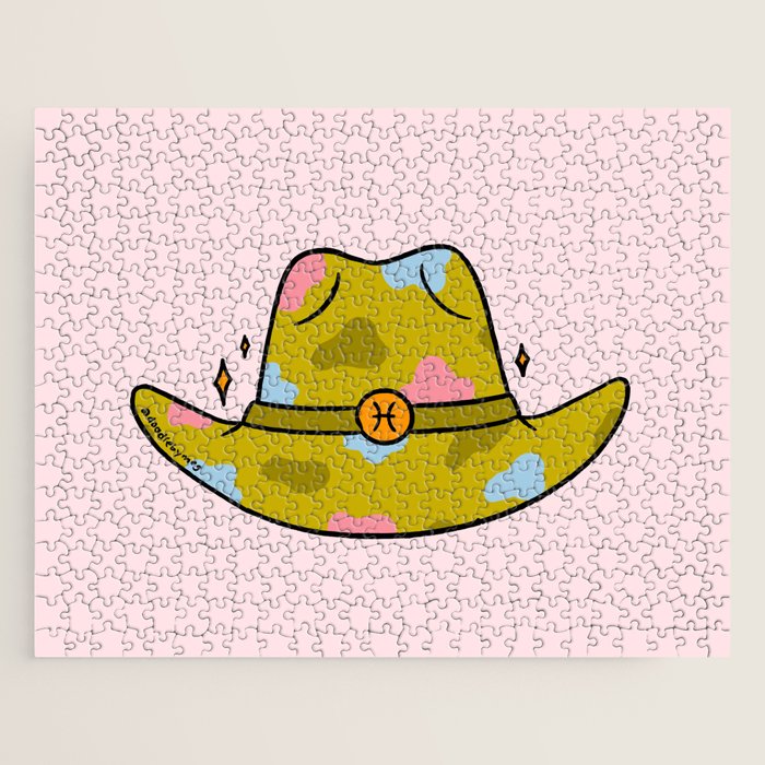 Pisces Cowboy Hat Jigsaw Puzzle Gallery Image 1