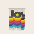 Joy: Retro Typography Edition Wall Hanging Gallery Image 1