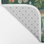Mushrooms Dandelion Garden Bath Mat Gallery Image 2