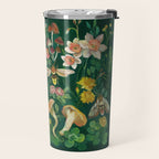 Mushrooms Dandelion Garden Travel Mug Gallery Image 2