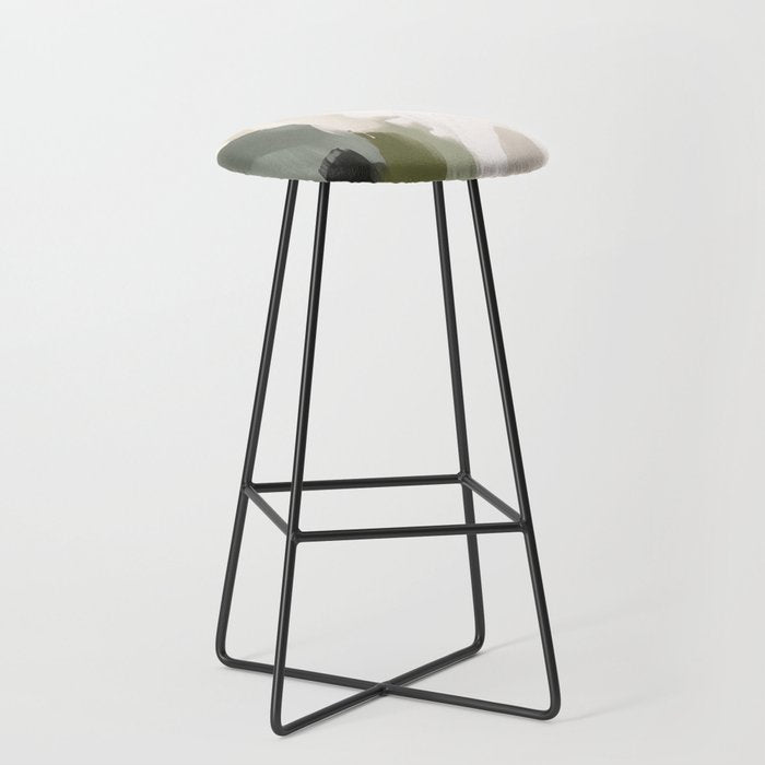Midcentury Boho Garden Stool Gallery Image 1