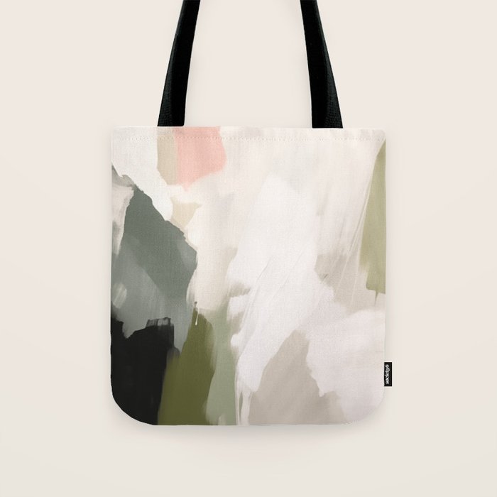 Midcentury Boho Garden Tote Bag Gallery Image 1