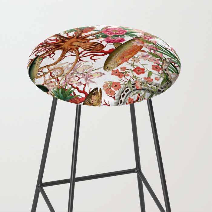 Floral Ocean Eden Stool Gallery Image 2