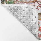 Floral Ocean Eden Bath Mat Gallery Image 2