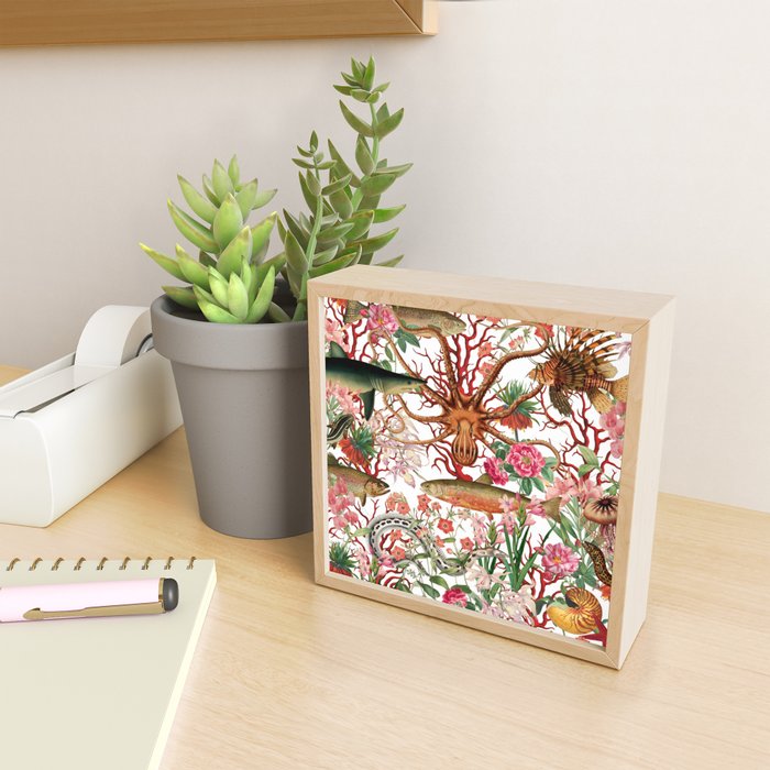 Floral Ocean Eden Mini Art Print Gallery Image 2