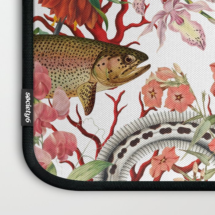 Floral Ocean Eden Laptop Sleeve Gallery Image 3