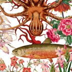 Floral Ocean Eden Coffee Mug Gallery Image 2