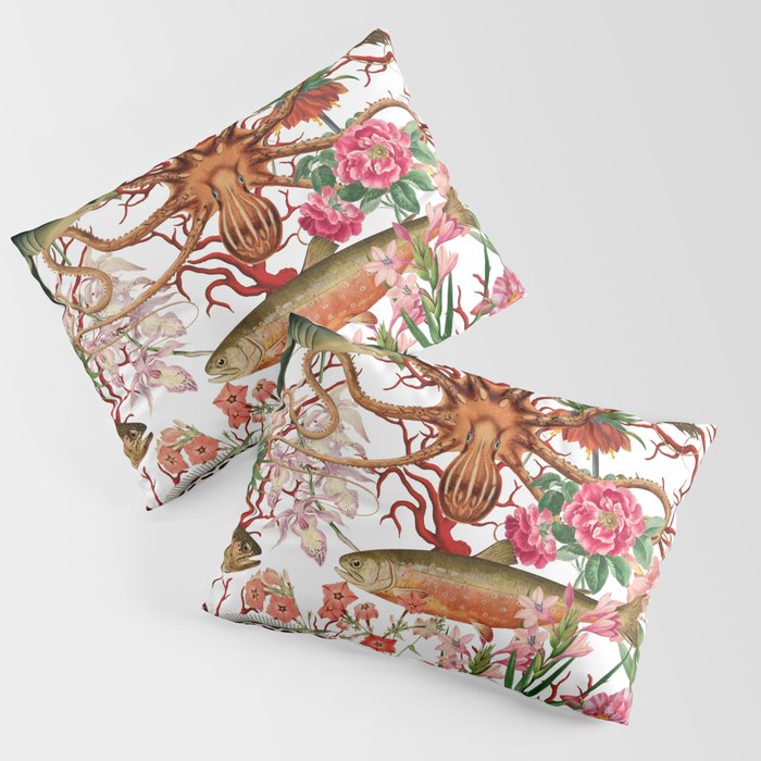 Floral Ocean Eden Pillow Sham Gallery Image 3