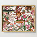 Floral Ocean Eden Serving Tray Gallery Image 1