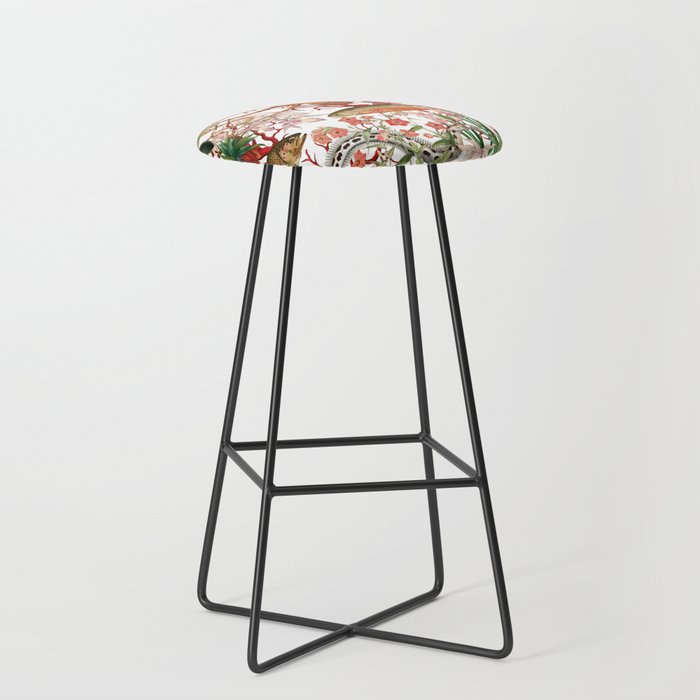 Floral Ocean Eden Stool Gallery Image 1