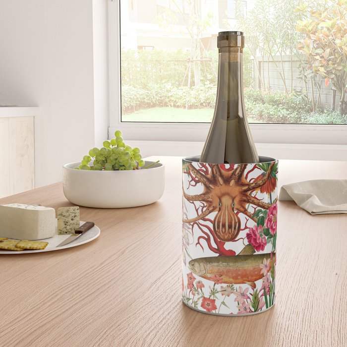 Floral Ocean Eden Wine Chiller Gallery Image 4