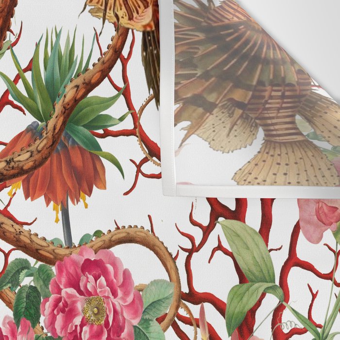 Floral Ocean Eden Wall Tapestry Gallery Image 3