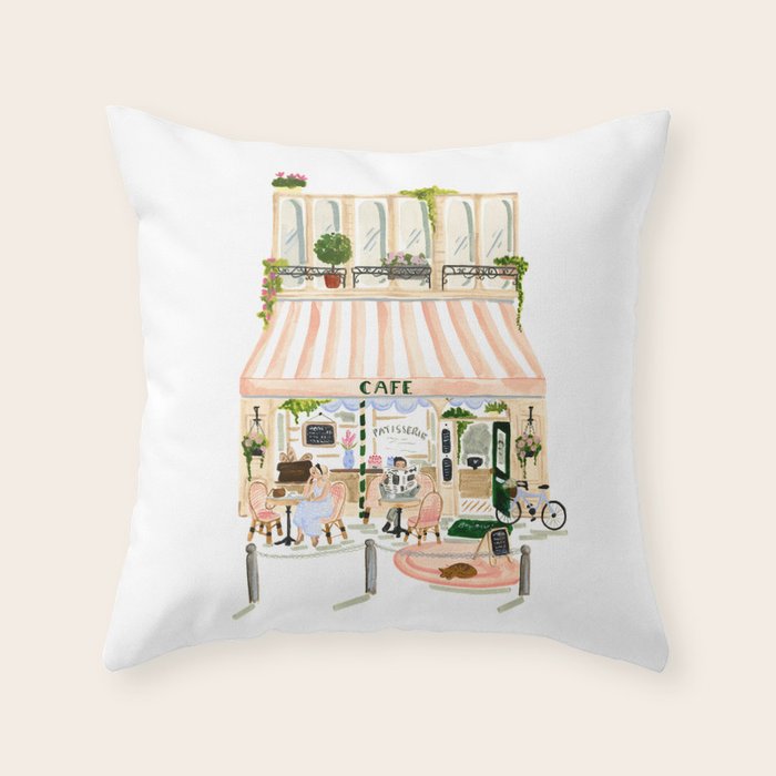 Paris Throw Pillow Gallery Image 6