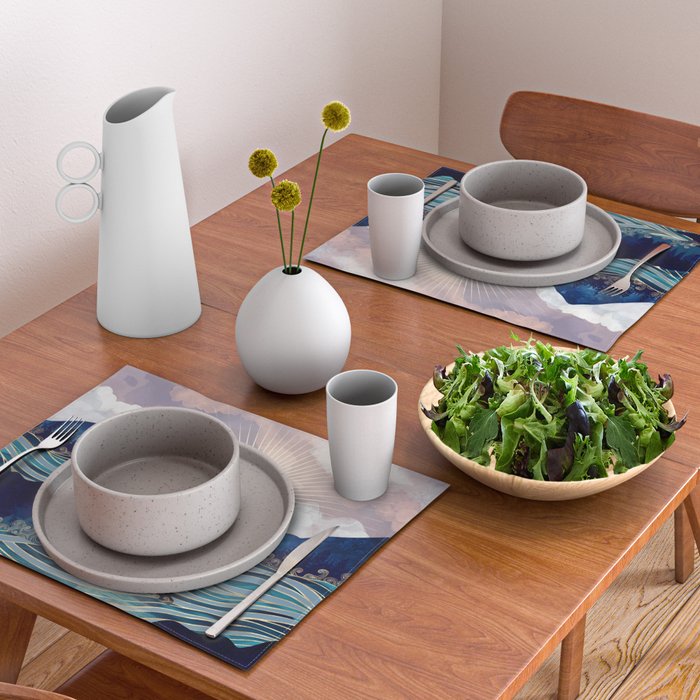 Ocean Sunrise Placemat Gallery Image 2