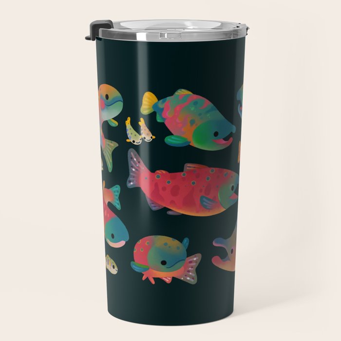 Salmon day Travel Mug Gallery Image 3