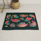 Salmon day Rug Gallery Image 1