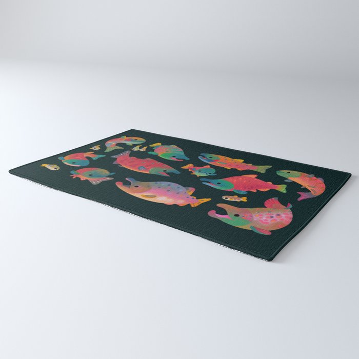 Salmon day Rug Gallery Image 3