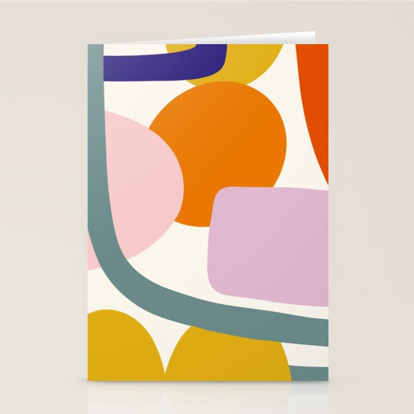 Rainbow Collage  Stationery Card Gallery Image 2