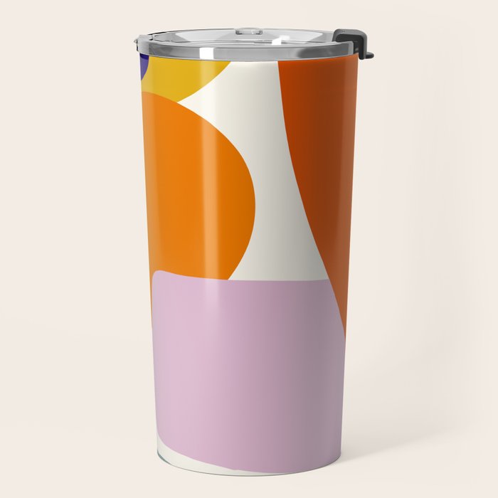 Rainbow Collage  Travel Mug Gallery Image 2