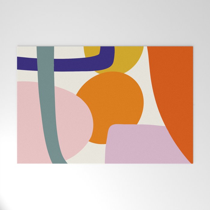 Rainbow Collage  Welcome Mat Gallery Image 1