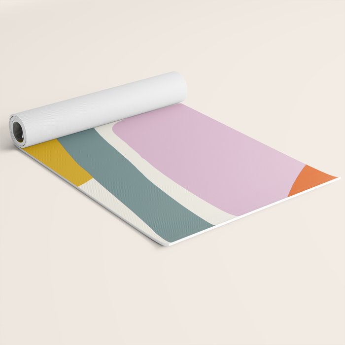 Rainbow Collage  Yoga Mat Gallery Image 2