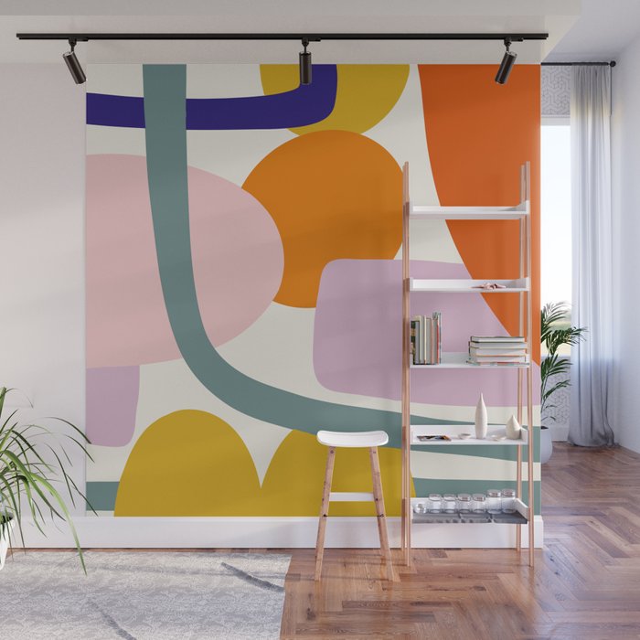 Rainbow Collage  Wall Mural Gallery Image 1