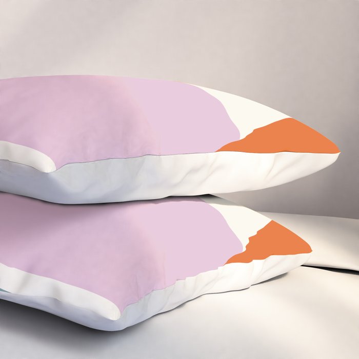 Rainbow Collage  Pillow Sham Gallery Image 3