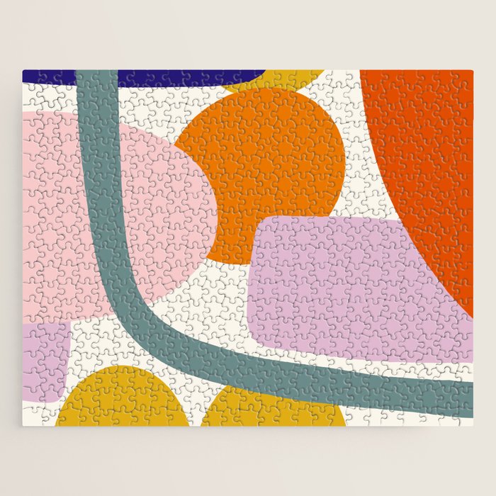 Rainbow Collage  Jigsaw Puzzle Gallery Image 1