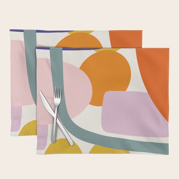 Rainbow Collage  Placemat Gallery Image 1