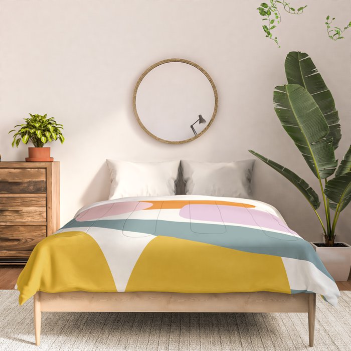 Rainbow Collage  Comforter Gallery Image 3