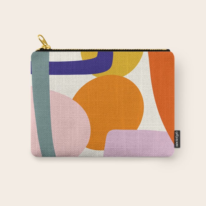 Rainbow Collage  Carry All Pouch Gallery Image 1