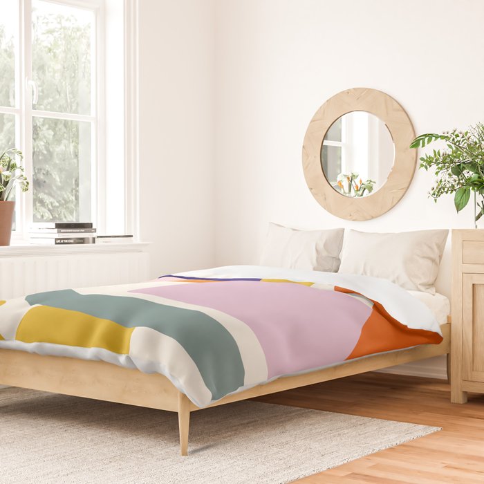 Rainbow Collage  Duvet Cover Gallery Image 2