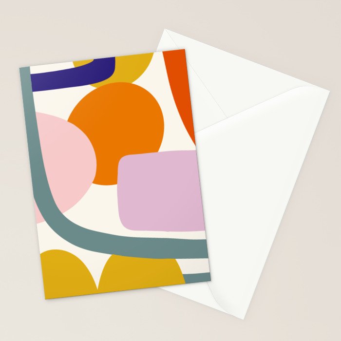 Rainbow Collage  Stationery Card Gallery Image 2