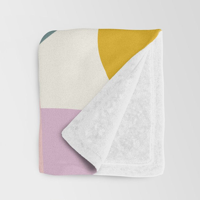 Rainbow Collage  Throw Blanket Gallery Image 3