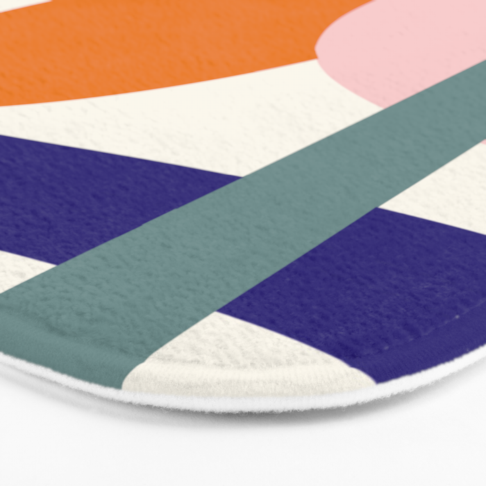 Rainbow Collage  Bath Mat Gallery Image 3