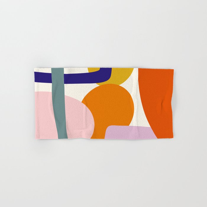 Rainbow Collage  Bath Towel Gallery Image 1