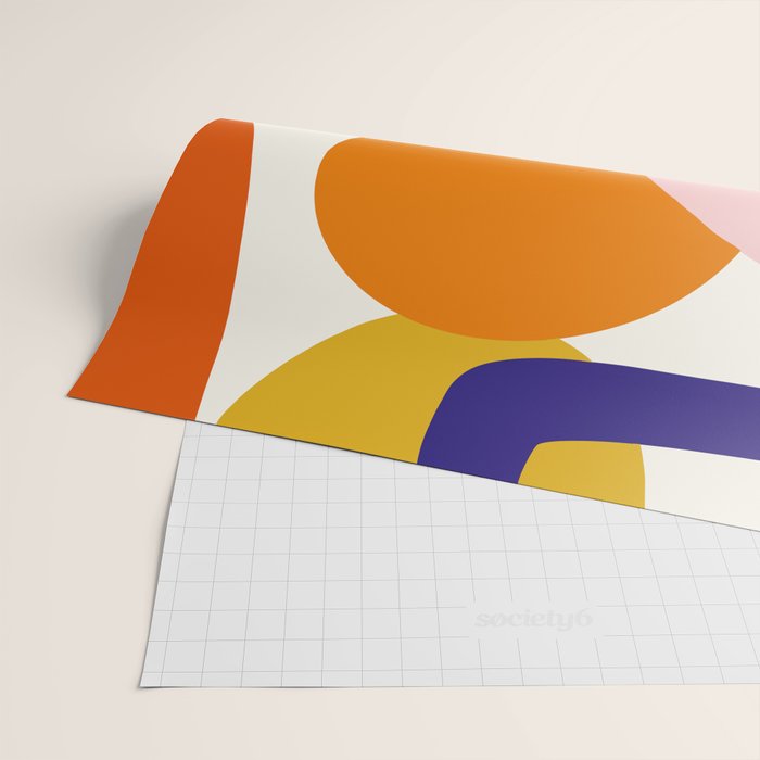 Rainbow Collage  Wrapping Paper Gallery Image 2