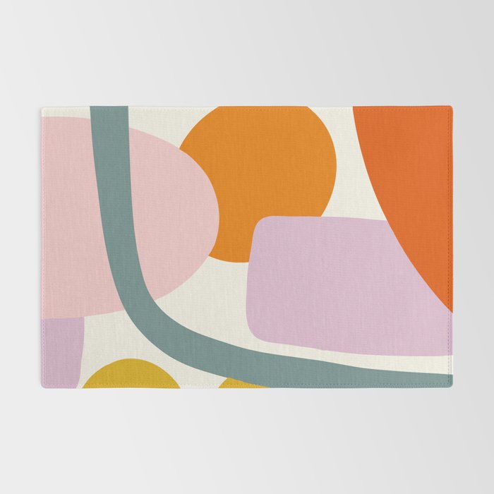 Rainbow Collage  Rug Gallery Image 2