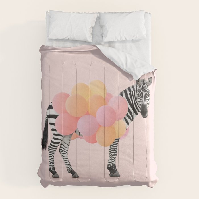 PARTY ZEBRA Comforter Gallery Image 6