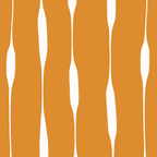 Ochre Threaded Stripes Painted Pattern Coffee Mug Gallery Image 2