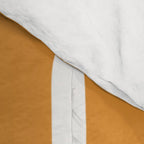 Ochre Threaded Stripes Painted Pattern Comforter Gallery Image 4