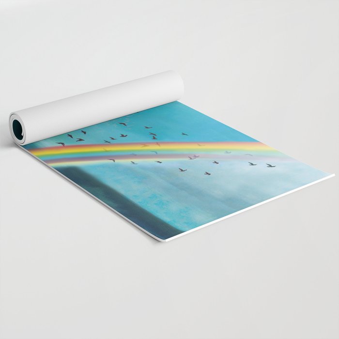 Rainbow Yoga Mat Gallery Image 2