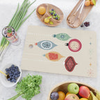 Retro Christmas Baubles Cutting Board Gallery Image 2
