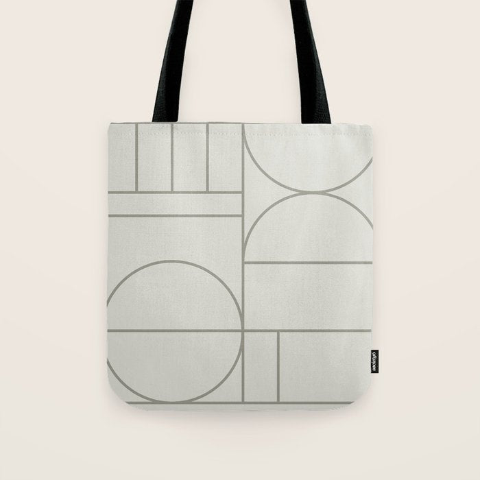 Deco Geometric 07A Tote Bag Gallery Image 1