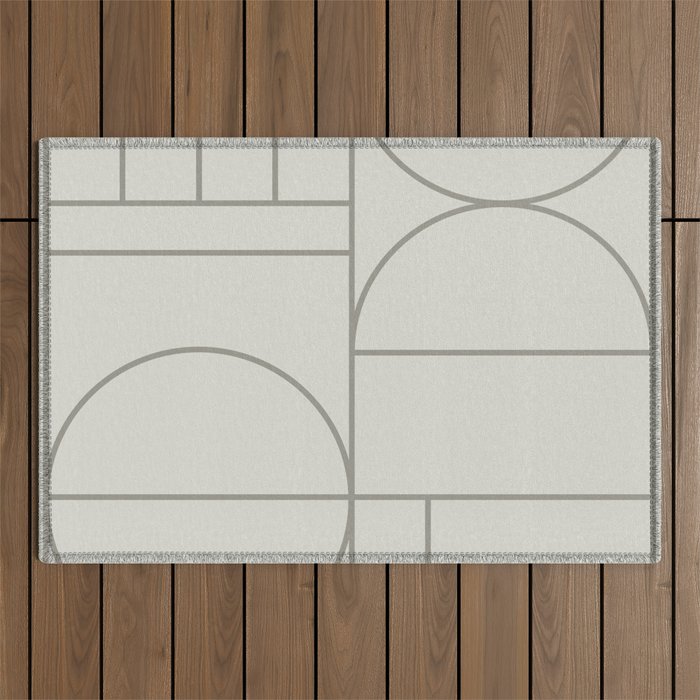 Deco Geometric 07A Outdoor Rug Gallery Image 1
