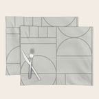 Deco Geometric 07A Placemat Gallery Image 1